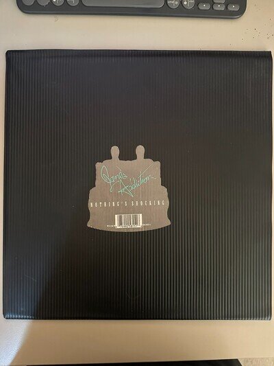 Jane's Addiction Nothing's Shocking LP Rubber Sleeve UK 1st Press 1988 WX216 VG+