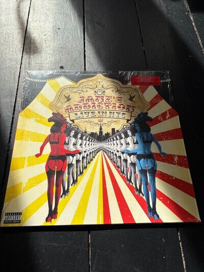 Jane’s Addiction Live In NYC 2xLP 2013 US UMe B0018491-01 + Poster NM In Shrink