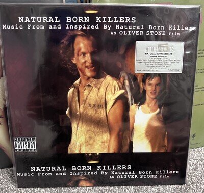 Natural Born Killers : GREEN Vinyl Numbered: Sealed 9 inch nails Janes addiction