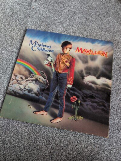 Marillion Misplaced Childhood Vinyl Album EMI 1985 Prog/Rock, Ex