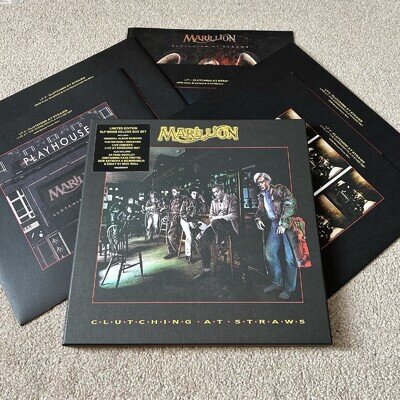 Marillion – Clutching At Straws Vinyl Record 5xLP BOX SET 2018