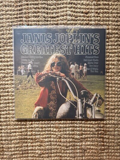 Janis Joplin Greatest Hits Vinyl LP