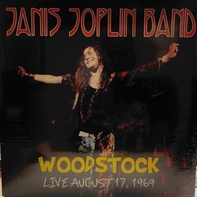 JANIS JOPLIN BAND - Live In Woodstock August 17. 1969 - Ww1-Fm - Vinyl - F600z