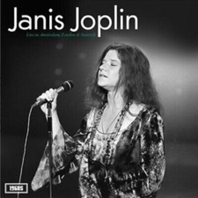 Janis Joplin : Live in Amsterdam, London & Stateside VINYL 12" Album