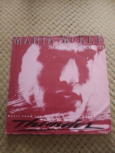 Maria McKee- Show Me Heaven, 7" Single Record (1990)