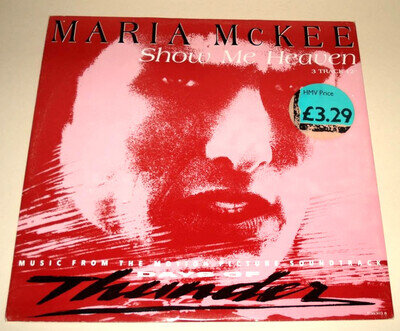 MARIA McKEE : SHOW ME HEAVEN 12" Vinyl Single Record (1990) Ex./VG++