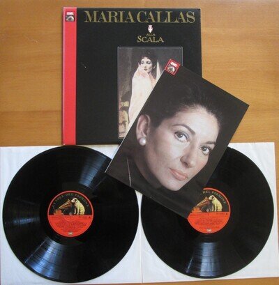 Maria Callas Alla Scala 2LP Gatefold Vinyl EMI 2-55 2903293