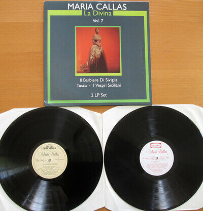 Maria Callas La Divina Vol. 7 Il Barbiere Di Siviglia Tosca etc 2LP 2789770