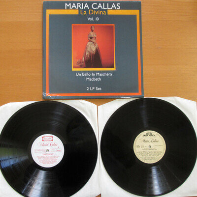 Maria Callas La Divina Vol. 10 Un Ballo In Maschera Macbeth 2LP Vinyl 2789800
