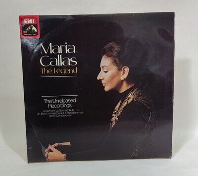 Maria Callas - The Legend: The Unreleased Recordings - Music Vinyl Record