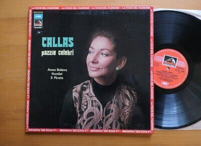 Maria Callas Pazzie Celebri Anna Bolena Hamlet Il Pirata EMI 3C 065-00784