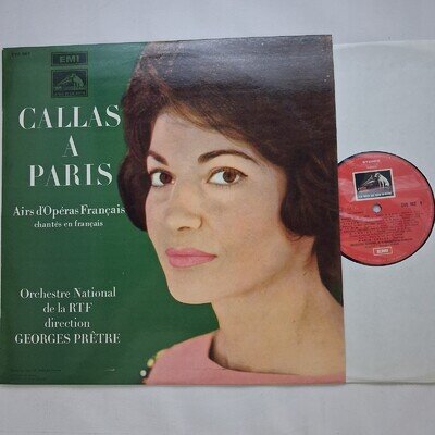 EMI LP CVB 902: Callas a Paris