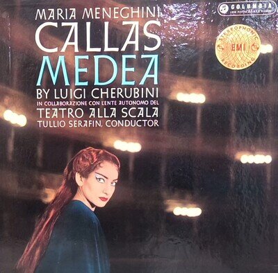 Triple LP vinyl Maria Callas Medea by Cherubini CG L23