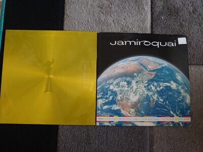 JAMIROQUAI - EMERGENCY ON PLANET EARTH " & Feel so good. 12" Vinyl Records x2