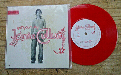 JAMIE CULLUM "GET YOUR WAY" LTD ED RED VINYL 7" 2005