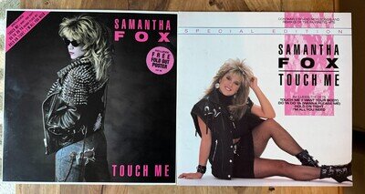 Samantha Fox - Touch Me Vinyl LP & Poster + Special Edition LP Orig & Unplayed