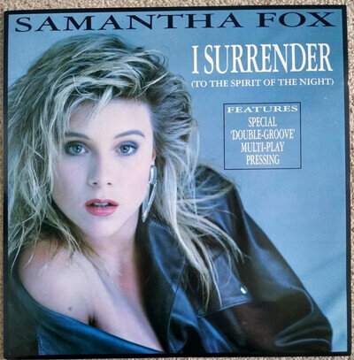 SAMANTHA FOX -I Surrender- Double Groove 12" Vinyl Single