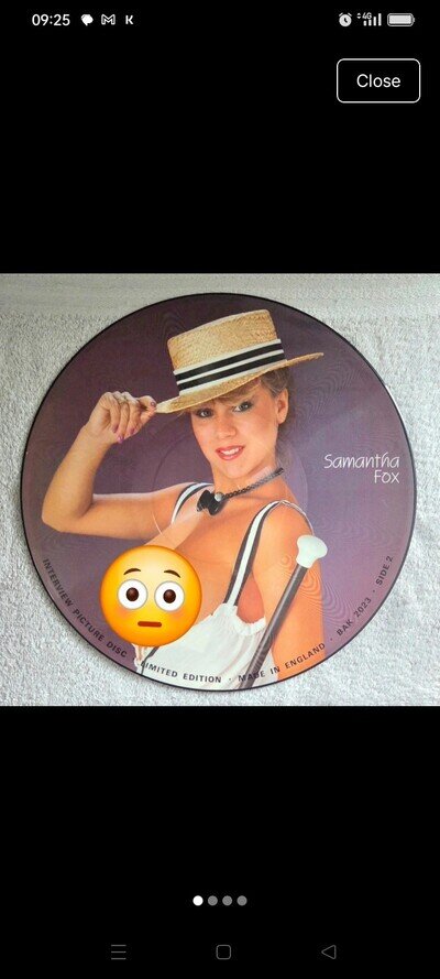 Samantha Fox 12" Picture Disc