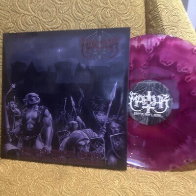 MARDUK - HEAVEN SHALL BURN…WHEN WE ARE GATHERED (1996 LP) MAGENTA CLOUDY VINYL