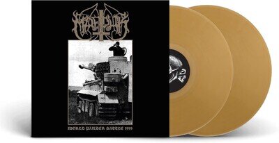 MARDUK- World Panzer Battle 1999 Gold Coloured Vinyl 2-LP NEW 2021 Black Metal