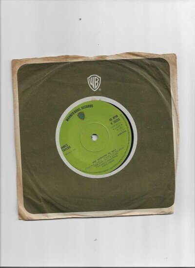 JAMES TAYLOR ONE MORNING IN MAY 1972 VINYL SINGLE