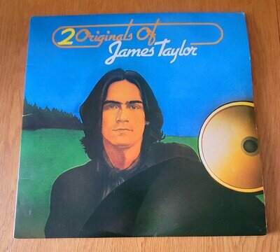 2 Originals Of James Taylor Vinyl LP Album Warner Bros Records K 66029 Folk VG+