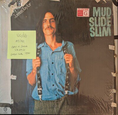 James Taylor Mud Slide Slim Vinyl Record VG/VG K46085 1971