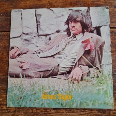 JAMES TAYLOR, SELF-TITLED VINYL LP, APPLE USA copy, Scranton, stereo, EX/EX-