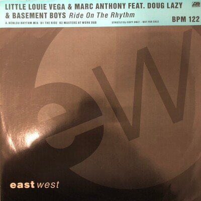 LITTLE LOUIE VEGA & MARC ANTHONY "RIDE ON THE RHYTHM" 1991 DUB MIX NEAR MINT