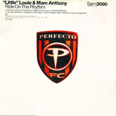 Louie Vega & Marc Anthony - Ride On The Rhythm (2x12", Promo, Whi) (Near Mint (N
