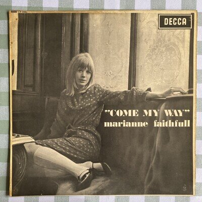 MARIANNE FAITHFULL - COME MY WAY - 1st PRESS VINYL LP - UK DECCA MONO - 2A / 2A