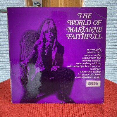 MARIANNE FAITHFULL The World Of Marianne Faithful Decca LP SPA 17 Stereo
