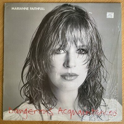 Marianne Faithfull Dangerous Acquaintances Vinyl LP Album 1981 VG+ Open Shrink