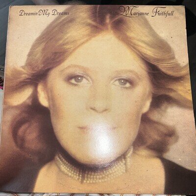 MARIANNE FAITHFULL - DREAMIN' MY DREAMS LP 1976 (NEMS) NEL 6007 vg+vg+ A1B1