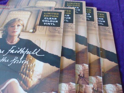 Marianne Faithfull Before The Poison LP brand new & sealed clear White vinyl
