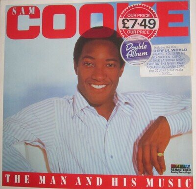 Sam Cooke . The Man and his Music. Gatefold Double Album VG+