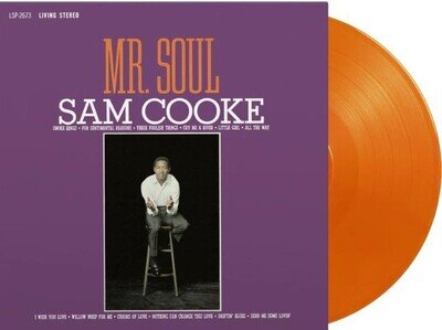 Sam Cooke Mr Soul LP Album vinyl record limited numbered Orange 2026 reissue