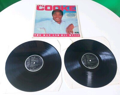 SAM COOKE THE MAN AND HIS MUSIC 2× VINYL IN FABULOUS CONDITION