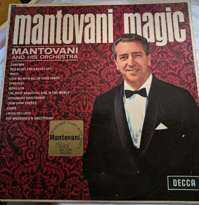 Mantovani Magic Vinyl Album Great Condition