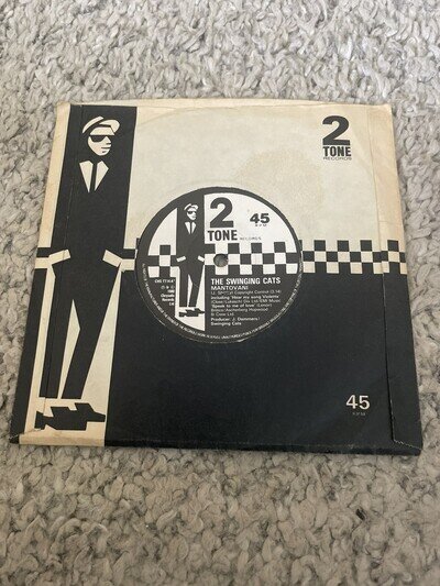 The Swinging Cats - Mantovani 7” Black Vinyl Single Two Tone Records 1980 RARE