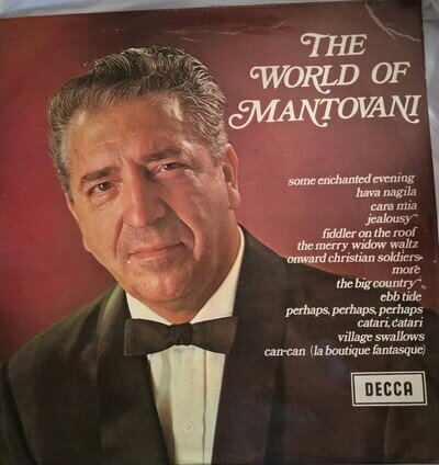 The World Of Mantovani Vinyl Album Excellent Condition