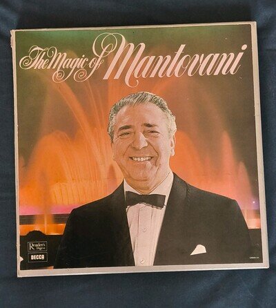 The Magic Of Mantovani: 6 x Vinyl LP Boxset Reader's Digest, VG+