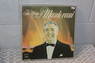 The Magic of Mantovani Signed 12" Vinyl LP Boxset - J
