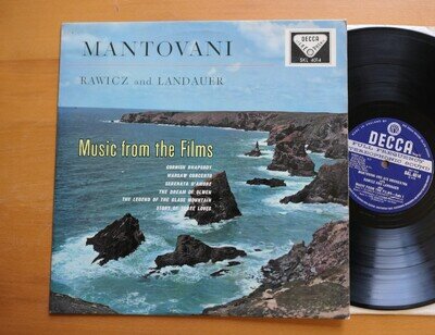 SKL 4014 Mantovani Rawicz & Landauer Music From The Films 1958 Decca ED2 WBG