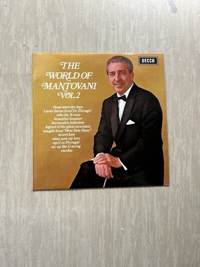 The World of Mantovani Vol. 2 Vinyl LP - Decca SPA 36 - 1969 - Lara's Theme