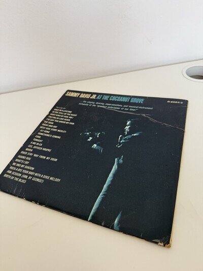 Sammy Davis Jr. At The Cocoanut Grove 12" Vinyl Double LP - 189/22