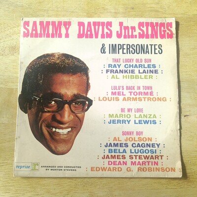 Sammy Davis Jr.: Sings And Impersonates 7" EP 45 RPM R.30004