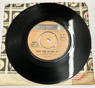 Sammy Davis Jr. - Gonna Build A Mountain - Reprise 7" Vinyl 1962 UK