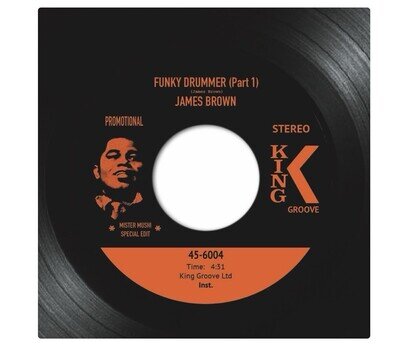 James Brown - Funky drummer - Mister mushi Edits 7" King Groove