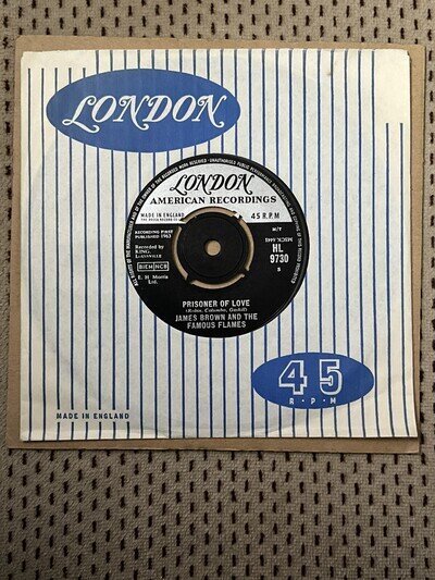 JAMES BROWN AND THE FAMOUS FLAMES - PRISONER OF LOVE London 9730